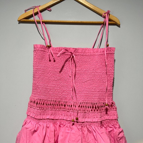 Free People Pink Tiered Maxi Dress - Picture 7 of 10